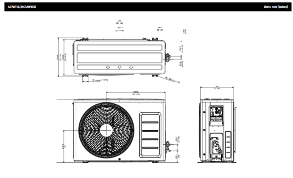 SAMSUNG SIENINIS BEVĖJIS Windfree™ Avant S2, 6.5/7.4 kW oro kondicionieriaus komplektas - Image 8