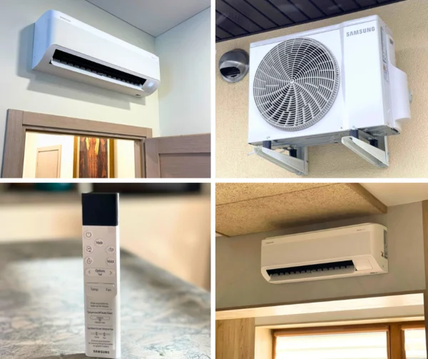 SAMSUNG SIENINIS BEVĖJIS Windfree™ Elite S2, 2.5/3.2 kW oro kondicionieriaus komplektas - Image 6