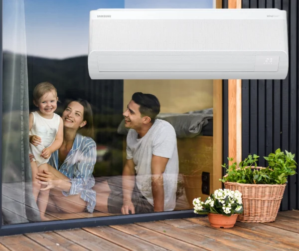 SAMSUNG BEVĖJO oro kondicionieriaus Windfree™ Elite S2 2.5/3.2 kW Multi split vidinis blokas - Image 10