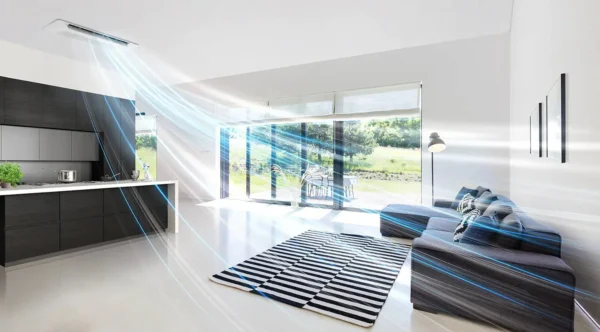 SAMSUNG BEVĖJĖS Windfree™ S2 vienkryptės kasetės tipo 2.6/2.9 kW oro kondicionieriaus Multi split vidinis blokas - Image 4