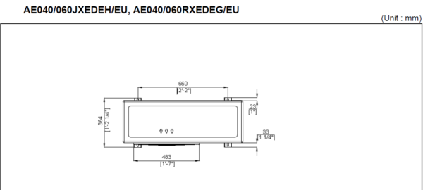 SAMSUNG oras-vanduo 6.0/6.5 kW SPLIT šilumos siurblio KOMPLEKTAS (be tūrinio šildytuvo) - Image 5